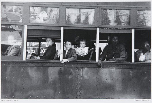 ROBERT FRANK, Trolley- New Orleans, 1956
