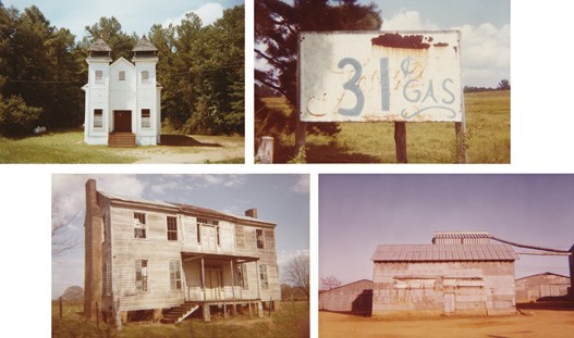 WILLIAM CHRISTENBERRY, Selected Images, 1964-1977: Selected Images, 1964-1977 Four color coupler brownie prints, one printed 2007. Each approximately 3 1/8 x 5 in. (7.9 x 12.7 cm). Each signed, two titled, dated and one numbered in ink on the verso. O