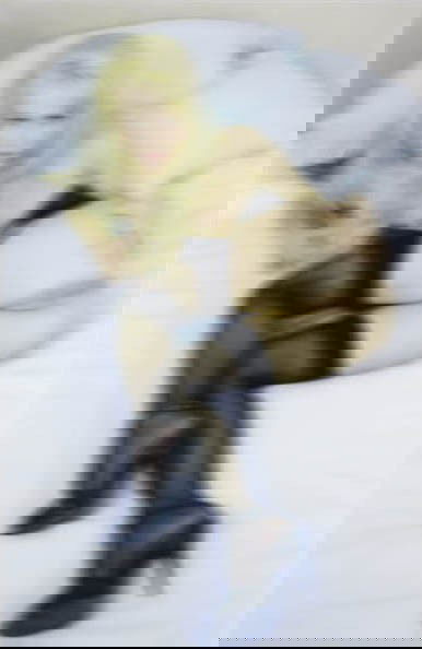 THOMAS RUFF, Nude ye26, 2006: Nude ye26, 2006 Color coupler print, Diasec and flush-mounted. 55 x 35 1/2 in. (139.7 x 90.2 cm). Signed, titled, dated and numbered 4/5 in pencil on the reverse of the backing board.