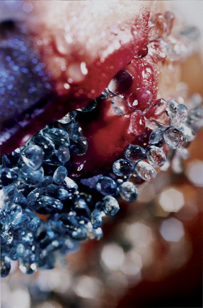 MARILYN MINTER, Bluer Tears, 2004: Bluer Tears, 2004 C-print. 50 x 36 1/4 in. (127 x 92.1 cm). Signed, titled, dated "'Bluer Tears' M. Minter 2004" and numbered of five on the reverse. This work is from an edition of five. PROVENANCE S