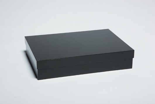 IRAN DO ESPÍRITO SANTO, Black Shirt Box, 2005: Black Shirt Box, 2005 Marble. 2 7/8 x 14 x 10 in. (7.3 x 35.6 x 25.4 cm). This work is from an edition of fi ve plus two artist's proofs and one exhibition copy. This work is accompanied by a certific