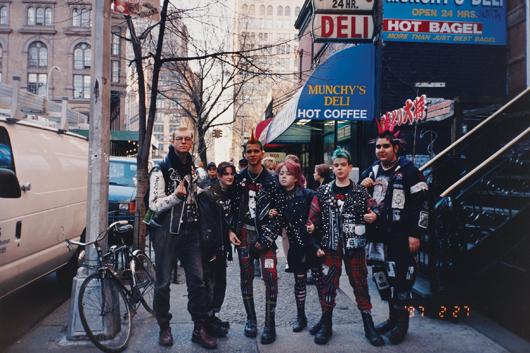 NIKKI S. LEE, The Punk Project (1), 1997: The Punk Project (1), 1997 Fujiflex print. 21 3/4 x 28 1/2 in. (55.2 x 72.4 cm). Signed, titled, dated "Nikki S. Lee, The Punk Project (1), 1997" and numbered of five on the reverse. This work is from