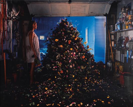 GREGORY CREWDSON, Untitled, 1999: Untitled, 1999 Digital c-print. 48 x 60 in. (121.9 x 152.4 cm). Signed "Gregory Crewdson" on a label adhered to the reverse. This work is an artist's proof from an edition of ten plus two artist's pro