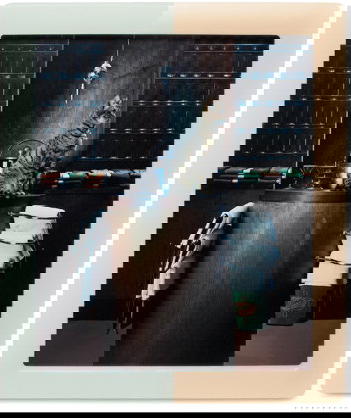 MATTHEW BARNEY, Cremaster 3: Plumb Line, 2001: Cremaster 3: Plumb Line, 2001 C-print in the artist's acrylic frame. 28 x 24 in. (71.1 x 61 cm). Signed and dated "Matthew Barney 01" on the reverse of the frame. This work is from an edition of 50 pl