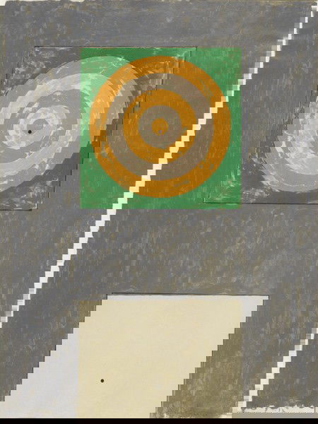 JASPER JOHNS, Targets, 1968: Targets, 1968 Lithograph in colors with stamp, on East India paper, the full sheet, S. 34 1/8 x 25 1/2 in. (86.7 x 64.8 cm) signed, dated `67-68' and numbered 11/42 in pencil (there were also 5 artist