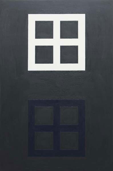 ANDREW SPENCE, Shadow, 1989: Shadow, 1989 Oil on linen mounted on wood. 72 x 48 in. (182.9 x 121.9 cm). Signed, titled and dated "A. Spence, 1989, Shadow" on the reverse. PROVENANCE Private Collection