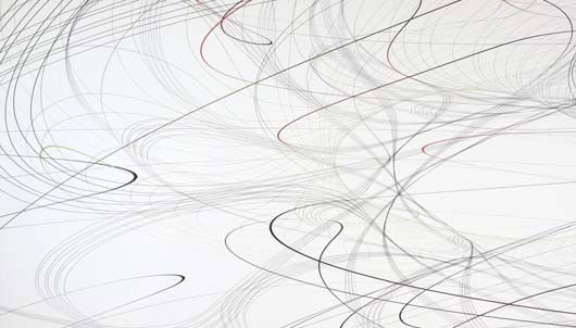 Thomas Ruff, Zycles 3041, 2008: Zycles 3041, 2008 Inkjet Print. 93 x 159 3/4 in. (236.2 x 405.8 cm). Signed and dated "Thomas Ruff 2008" and numbered of three on the reverse. This work is from an edition of three. PROVENANCE Mai 3