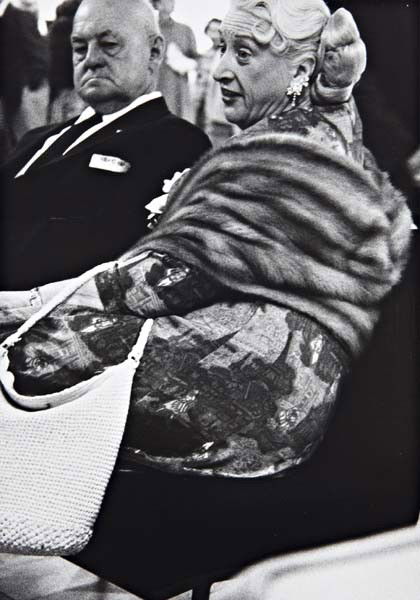 ROBERT FRANK Hotel Lobby, Miami Beach, 1955: Hotel Lobby, Miami Beach, 1955 Gelatin silver print, printed 1970s. 11 5/8 x 8 in. (29.5 x 20.3 cm). Signed, titled and dated '1970s' in ink in the margin. PROVENANCE Howard Greenberg Gallery, New Yor