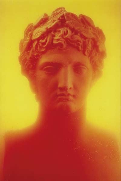 ANDRES SERRANO Dante's Inferno from Immersions, 19: Dante's Inferno from Immersions, 1990 Dye destruction print. 39 1/2 x 27 in. (100.3 x 68.6 cm). Signed, titled 'Dante' and numbered 8/10 in pencil on the verso. PROVENANCE Paula Cooper Gallery, New Yo