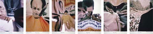JITISH KALLAT, Rainbow Pictures (As You Can While: Rainbow Pictures (As You Can While You Can) from the series Humiliation Tax, 2005 Six digital prints, each flush-mounted. Each: 43.2 x 33 cm (17 x 13 in). Each signed, dated, numbered of 5 and copyrig