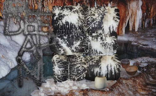 STERLING RUBY, Deep Clean Bleach, 2005: Deep Clean Bleach, 2005 Lambda print reverse mounted on Plexiglas. 44 1/2 x 72 5/8 in. (113 x 184.5 cm). This work is from an edition of three plus two artist's proofs. PROVENANCE Marc Foxx, Los