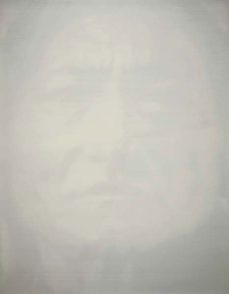 ALISON VAN PELT, Sitting Bull, 2003: Sitting Bull, 2003 Oil on canvas. 108 x 84 in. (274.3 x 213.4 cm.) Signed and dated "Alison Van Pelt 2003" on the reverse. PROVENANCE Acquired directly from the artist; Private Collection