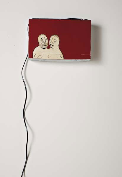 BARRY MCGEE, Untitled, 2003: Untitled, 2003 Acrylic and ink on VCR. 9 1/4 x 14 1/4 x 3 5/8 in. (23.5 x 36.2 x 9.2 cm.) PROVENANCE Roberts & Tilton, Los Angeles