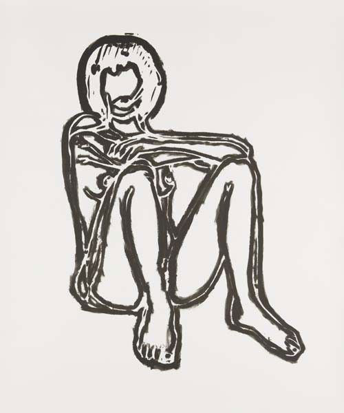 TOM WESSELMANN Monica Sitting, from BAM III portfol: Monica Sitting, from BAM III portfolio, 1991 Lithograph, on wove paper, with full margins, I. 36 1/2 x 26 in. (92.7 x 66 cm); S. 45 3/8 x 37 3/4 in. (115.3 x 95.9 cm) signed and numbered 22/75 in penc