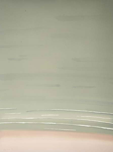 ALEX KATZ Morning, 1994: Morning, 1994 Aquatint in colors, on wove paper, the full sheet, S. 47 x 35 1/4 in. (119.4 x 89.5 cm) signed and numbered 4/40 in pencil (there were also 12 artist's proofs), published by Simmelink/Su