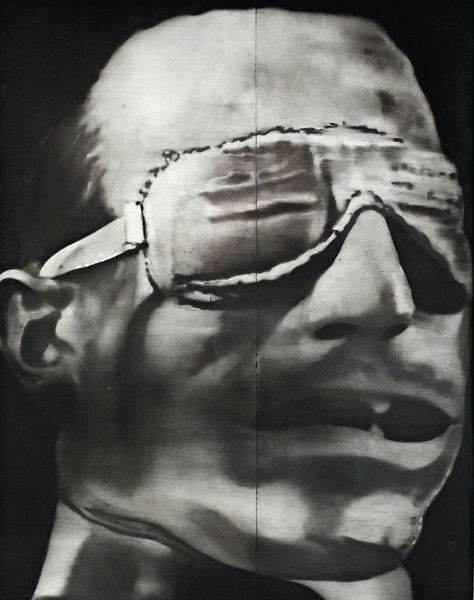 JOHANNES KAHRS, Untitled - Speed Test, c. 2000: Untitled - Speed Test, c. 2000 Charcoal on paper. 100 × 80 cm (39 3/8 × 31 1/2 in). ♠ PROVENANCE Galerie Almine Rech, Paris%