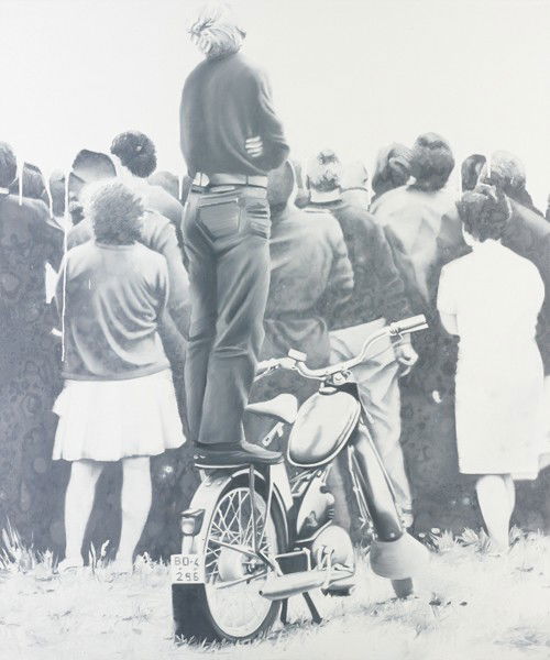 SLAWOMIR ELSNER, Panorama 29, 2006: Panorama 29, 2006 Oil on canvas 150 x 120 cm (59 x 47 1/4 in). Signed, titled and dated 'Slawomir Elsner 2006 "PANORAMA" (29)' on the overlap. ♠ PROPERTY FROMA PRIVATE EUROPEANCOLLECTION THIS LO