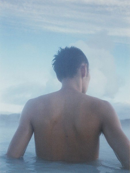 RYAN MCGINLEY, Aki in the Hot Springs, Iceland, 20: Aki in the Hot Springs, Iceland, 2001 Colour coupler print. 101 × 76 cm (39 3/4 × 29 7/8 in). Signed 'RYAN MCGINLEY' on the reverse. This work is from an edition of 6 and is accompanied by a certifi