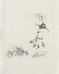 ANJ SMITH, Untitled, 2004: Untitled, 2004 Watercolour, pencil and etching on paper. 31.4 × 26 cm (12 3/8 × 10 1/4 in). This work is unique. ‡ ♠ PROVENANCE Ibid Projects, London%