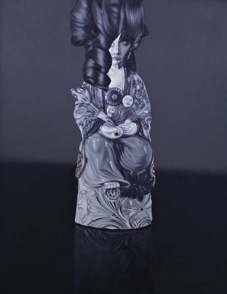 CRIS BRODAHL, Wax Altar, 2005: Wax Altar, 2005 Oil on canvas. 220 x 170 cm (86 5/8 x 66 7/8 in). Signed 'CRISTEL BRODAHL' lower right and artist monogram lower left. ♠ PROVENANCE The Approach, London.%