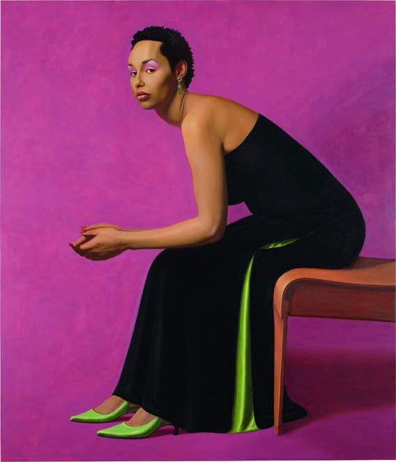 KURT KAUPER, Diva Fiction #15, 2000: Diva Fiction #15, 2000 Oil on birch panel. 70 x 60 in. (177.8 x 152.4 cm) PROVENANCE Acquired directly from the artist Private collection, Aliso Viejo Private Collection