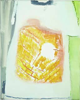 NEAL TAIT, Julie's T-Shirt, 2002: Julie's T-Shirt, 2002 Oil on canvas. 16 x 13 in. (40.6 x 33 cm) Signed and dated "Neal Tait 2002" on the reverse. Also signed, titled and dated "Neal Tait, 2002, Julie's T-Shirt" on the overlap. PROVE