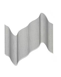PHILIPPE DECRAUZAT, Atopia, 2007: Atopia, 2007 Acrylic on shaped canvas. 253 x 277 cm (99 5/8 x 109 in). Signed, titled and dated 'Philippe Decrauzat Atopia 2007' on the stretcher bar. ‡ PROVENANCE Praz-Delavallade, Paris
