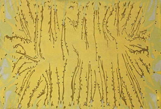 FEDERICA TONDATO, "Rios" rug, 2004: Rios" rug, 2004 Chain-stitched wool. 220 1/8 x 153 1/2 in. (559.1 x 389.9 cm) Produced by Fedora Design, USA. PROVENANCE Fedora Design, New York