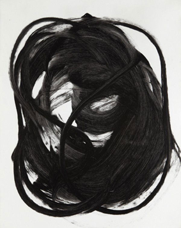 MIKE KELLEY, Yellow Banana 2, 1991: Yellow Banana 2, 1991 Acrylic on paper. 39 x 31 1/2 in. (99.1 x 80 cm) Signed, titled and dated "Yellow Banana 2, M. Kelly 1991" on the reverse. PROVENANCE Rosamund Felsen Gallery, Santa Monica