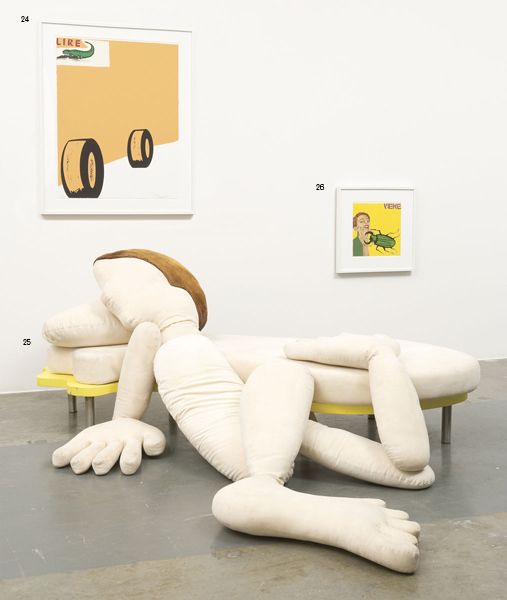 ENZO CUCCHI b. 1950 Lire. Signed and numbered: ENZOCUCCHIb. 1950Lire.Signed and numbered of 100 "E Cucchi" along the lower edge. Lithograph on paper.