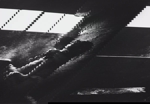 W. EUGENE SMITH American, 1918-1978 Tomoko Ue: W. EUGENESMITHAmerican, 1918-1978Tomoko Uemura Being Bathed by her Mother, Minamata, Japan, 1972.Gelatin silver print.