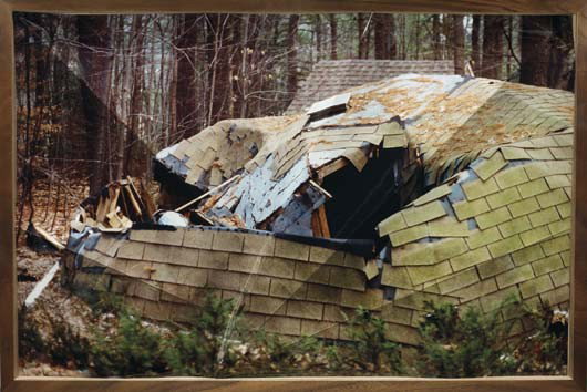 OSCAR TUAZON, Maine, 2004-06: Maine, 2004-06. Folded digital colour coupler print on Kodak archival grade paper in artist’s frame. Print: 38.5 × 59 cm (15 1/8 × 23 1/4 in); framed: 42 × 62 cm (16 1/2 × 24 3/8 in)