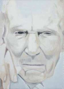 EBERHARD HAVEKOST, Greis, 2005: Greis, 2005. Oil on canvas. 37 × 27 cm (14 5/8 × 10 5/8 in). Signed and titled ‘Havekost GREIS’ on the reverse. ♠ PROVENANCE Galerie Gebrüder Lehmann, Berlin