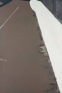 KOEN VAN DEN BROEK, White Tube, 2000: White Tube, 2000. Oil on canvas. 180 × 120 cm (70 7/8 × 47 1/4 in). Signed, titled and dated ‘Koen van den Broek “White Tube” 2000’ on the reverse. ♠† PROVENANCE Acquired