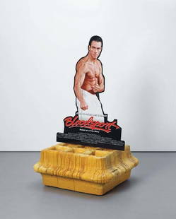 JUSTIN LIEBERMAN, Cultural Exchange: The American: Cultural Exchange: The American Friend, 2006. Colour photograph on foamboard on fibreglass and resin base. Overall: 231 × 135 × 135 cm (90 7/8 × 53 1/8 × 53 1/8 in) This work is from