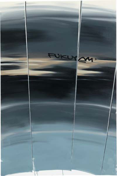 ZBIGNIEW ROGALSKI, Elevator (Francis Fukuyama), 20: Elevator (Francis Fukuyama), 2005. Signed and dated "Zbigniew Rogalski 2005" on the reverse. oil on canvas 71 x 47 1/4 in. (180.3 x 120 cm) PROVENANCE Galerie Jesco von Puttkamer, Berlin
