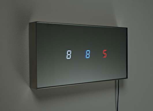 TATSUO MIYAJIMA, C.T.C.S. Tricolore, 2010: C.T.C.S. Tricolore, 2010. Titled and numbered "C.T.C.S Tricolore, No. 26" on the reverse. This work is number 26 from an edition of 27 and it is accompanied by a certificate of authenticity signed by