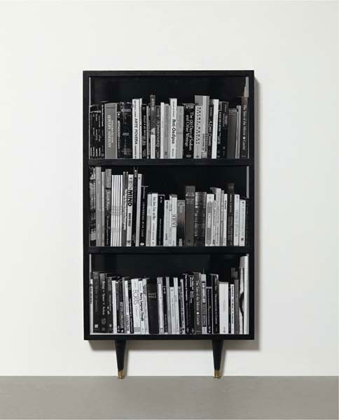 VIK MUNIZ, I Am What I Read, 1989: I Am What I Read, 1989. Signed, titled and dated "I Am What I Read, Vik Muniz 1989" on the reverse of the backing board. This work is unique and is accompanied by a certificate of authenticity. gelati