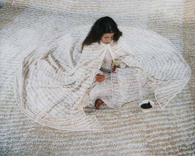 LALLA ESSAYDI, Converging Territories #9, 2003: Converging Territories #9, 2003. Color coupler print, Diasec mounted. 29 x 36 in. (73.7 x 91.4 cm) Signed, titled, dated and numbered 7/15 in ink on a gallery label affixed to the reverse of the frame