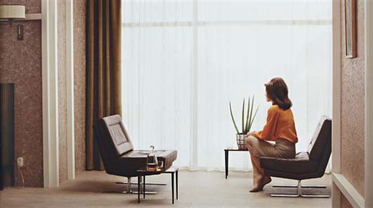 ERWIN OLAF, Caroline from Grief, 2007: Caroline from Grief, 2007. Lambda print. 23 3/8 x 41 3/4 in. (59.4 x 106 cm). Signed, titled, dated and numbered 7/12 in ink on an artist's label affixed to the reverse of the flush-mount. LITERATURE