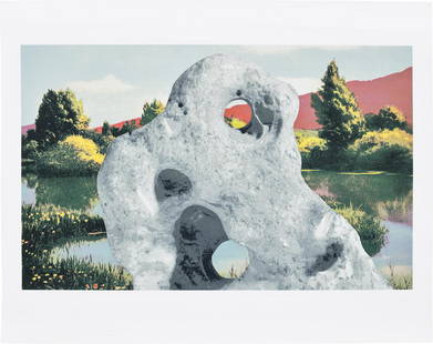 Tacita Dean: An Organised Whole, from Tate Modern 21 Years Print Portfolio 2021 Screenprint in colours, on heavy wove paper, with full margins. I. 43 x 69 cm (16 7/8 x 27 1/8 in.) S. 60 x 76 cm (23 5/8 x 29 7/8 in