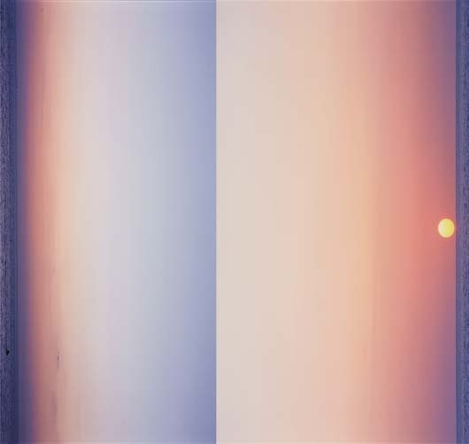 PIOTR UKLANSKI, Untitled (Sunrise in Bed), 2003: Untitled (Sunrise in Bed), 2003. diptych, C-prints, diasec mounted left panel: 49 1/4 x 24 1/8 in. (125 x 61.2 cm)right panel: 49 1/4 x 28 1/4 in. (125 x 71.8 cm) overall: 49 1/4 x 52 3/8 in. (125 x 1