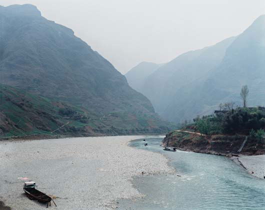 THOMAS STRUTH, Daning River, Wuxi / China, 1997: Daning River, Wuxi / China, 1997. C-print 50 3/4 x 63 5/8 in. (129 x 161.6 cm) Signed, titled, numbered, and dated "Daning River Wuxi / China, 1997, ed. 4/10, Thomas Struth" on a label affixed to the