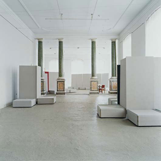 CANDIDA HOFER, Museum für Völkerkunde Dresden V.,: Museum für Völkerkunde Dresden V., 2000. C-print 61 x 61 in. (154.9 x 154.9 cm) Signed "Candida Hofer" on the reverse of backing board. This work is number four from and edition of six. PROVENANCE B