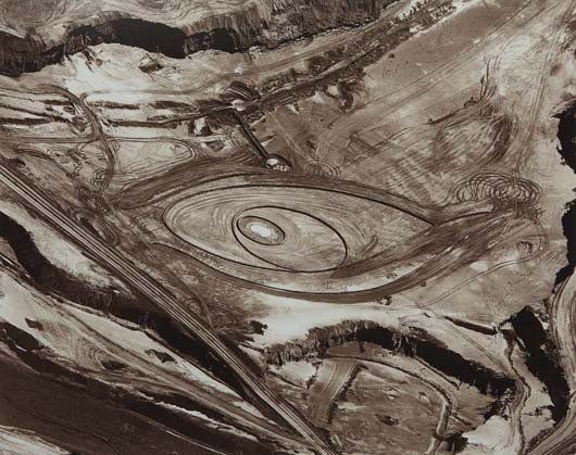 VIK MUNIZ, Eye (João Pereira, Iron Mine), 2005: Eye (João Pereira, Iron Mine), 2005. toned gelatin silver print 40 x 50 in. (101.6 x 127 cm) This work is artist's proof one from an edition of ten plus five artist's proofs.This work is accompanied