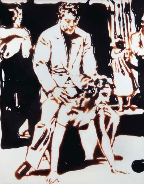 VIK MUNIZ, La Dolce Vita (from Pictures of Chocolat: La Dolce Vita (from Pictures of Chocolate), 1998. dye destruction print 60 x 40 in. (152.4 x 101.6 cm) Signed and dated "Vik Muniz 1998" on a label accompanying the work. This work is number two from