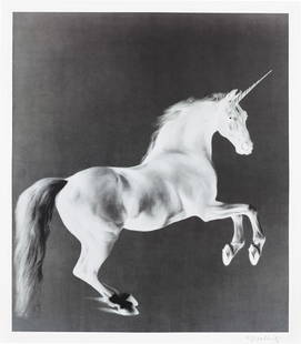 Mark Wallinger: Ghost 2001 Screenprint in greyscale, on wove paper, with full margins. I. 50.9 x 44 cm (20 x 17 3/8 in.) S. 55 x 47.9 cm (21 5/8 x 18 7/8 in.) Signed in pencil on the front, numbered 200/500 in black