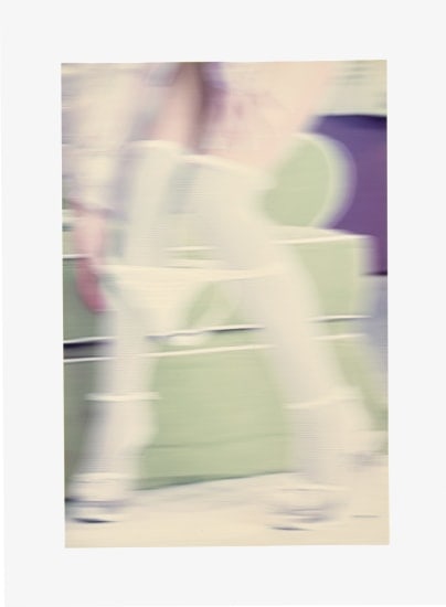 Thomas Ruff: nudes fn06 (S. 114) 2001 Chromogenic print, on Kodak Digital paper, with full margins. I. 32.9 x 22 cm (12 7/8 x 8 5/8 in.) S. 41.1 x 30.1 cm (16 1/8 x 11 7/8 in.) Signed, dated '2001/03' and numbered