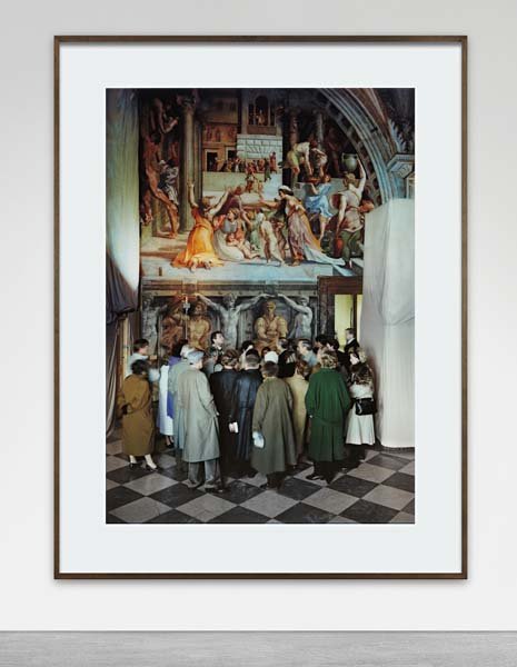 THOMAS STRUTH, Stanze di Raffaello I, Rome, 1990: Chromogenic print, Diasec mounted, printed later. 76 x 54 in. (193 x 137.2 cm). Signed in pencil, printed title, date and number 3/10 on a label affixed to the reverse of the frame. PROVENANCE Acquire