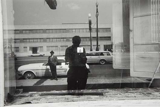 LEE FRIEDLANDER, New Orleans, Louisiana, 1968: Gelatin silver print, printed 1970s. 7 1/2 x 11 1/4 in. (19.1 x 28.6 cm). Signed, titled 'New Orleans', dated in pencil and copyright credit reproduction limitation stamp on the verso. PROVENANCE Laur
